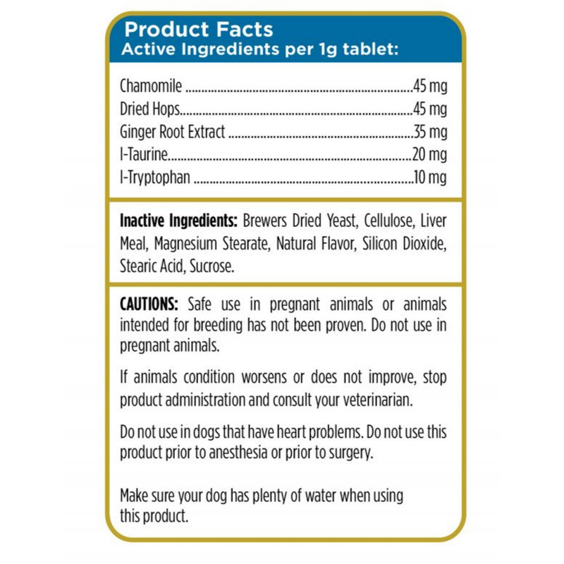 قرص مکمل مولتی ویتامین سگ پریمو پوپ مدل کالمینگ بسته 60 عددی