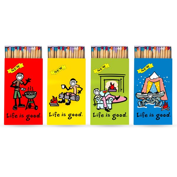 کبریت طرح زندگی مجموعه 4 عددی کبریت طرح زندگی مجموعه 4 عددی