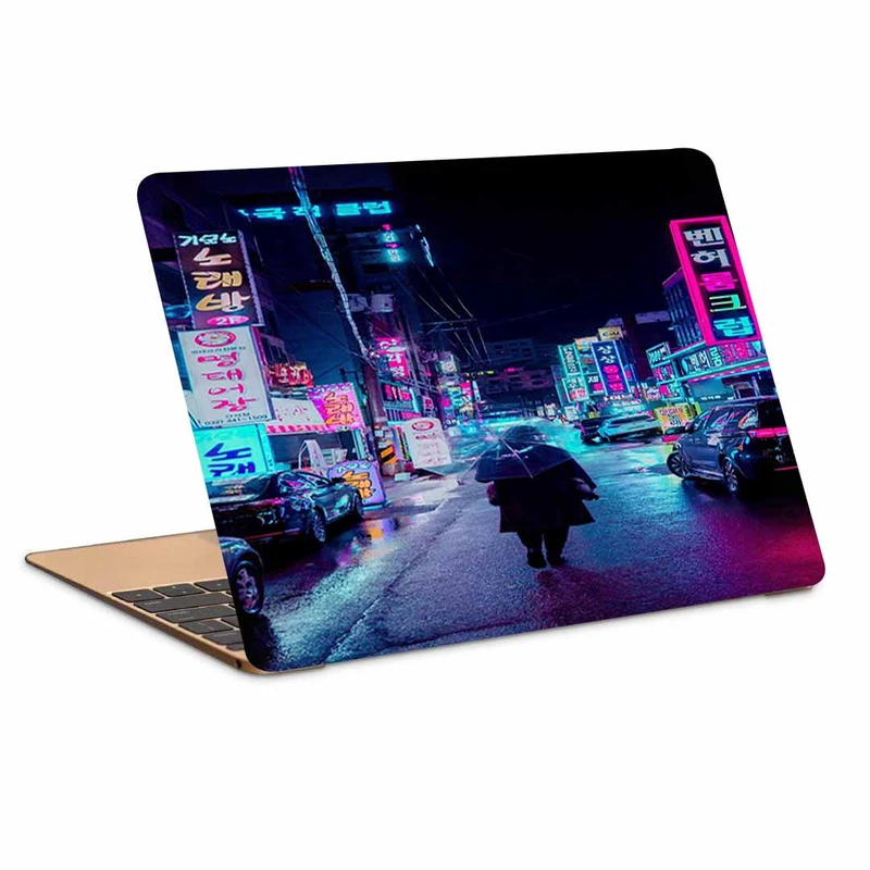 استیکر لپ تاپ طرح Phone Neon کد N-472 مناسب برای لپ تاپ 15.6 اینچ