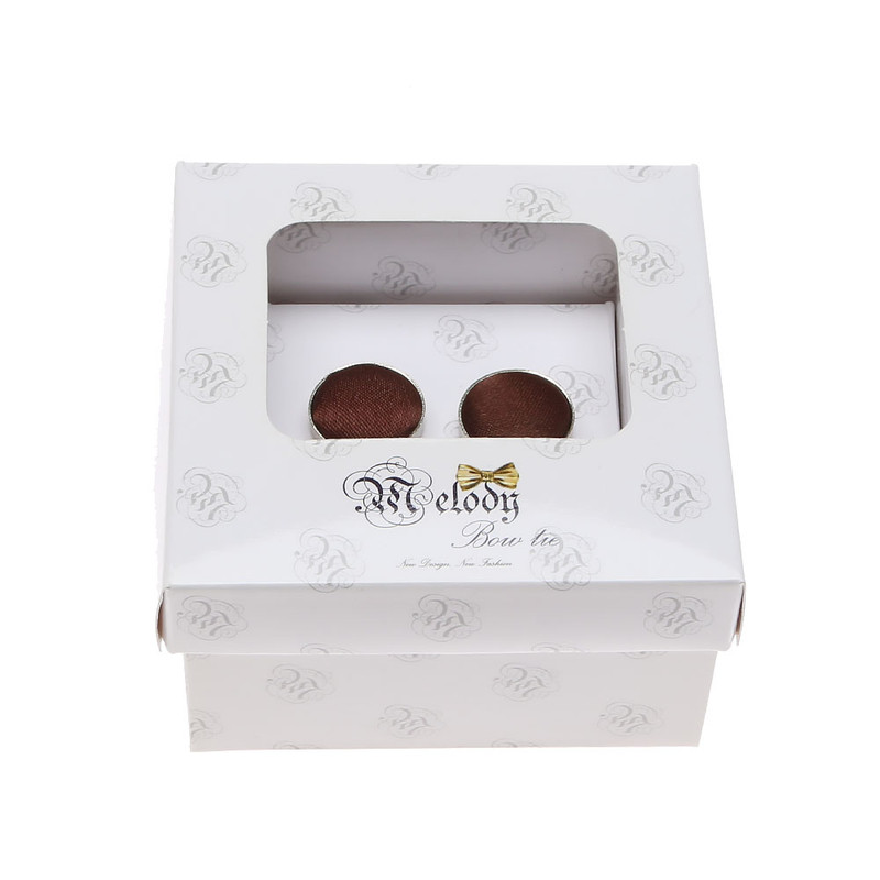 دکمه سردست مردانه ملودی مدل CL3003SSbrwn