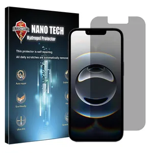 Nano tech Tough model privacy screen protector suitable for Apple iPhone 16e mobile phone 