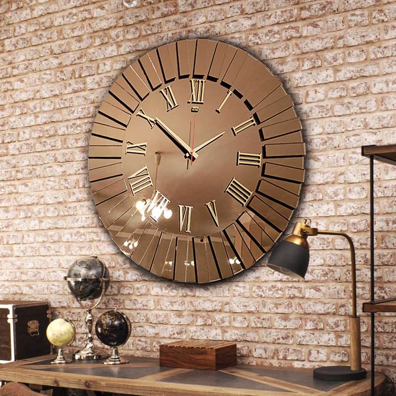 ساعت دیواری طرح آینه ای مدل SANA کد 08 