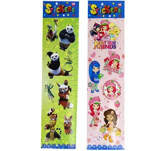 برچسب طرح پاندا و توت فرنگی کد STKPNDTF02 مجموعه 2 عددی