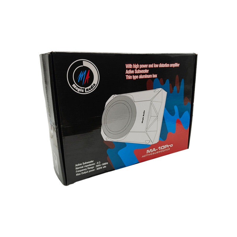ساب ووفر زیرصندلی خودرو مجیک آدیو مدل MA-10Pro سایز 10 اینچ