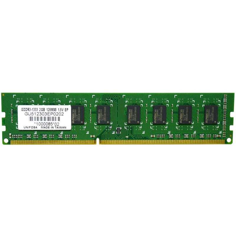  رم دسکتاپ DDR3 تک کاناله 1333 مگاهرتز CL9 یونیفوسا مدل GU512303EP0202 ظرفیت 2 گیگابایت