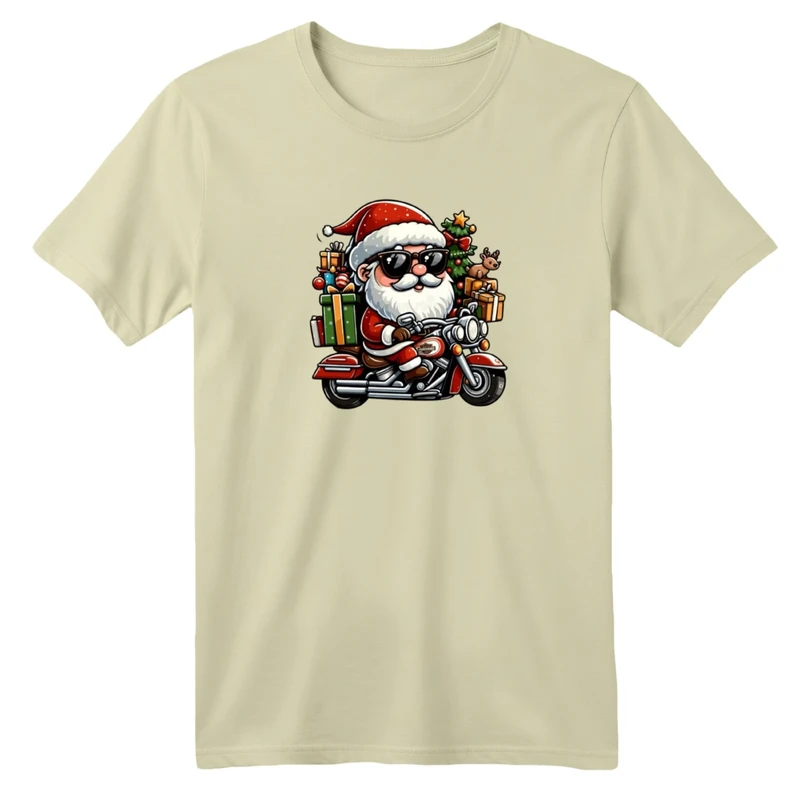 تی شرت آستین کوتاه بچگانه مدل کریسمسی کد 017