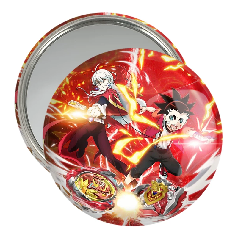 آینه جیبی خندالو مدل انیمه فرفره های انفجاری کد 27853