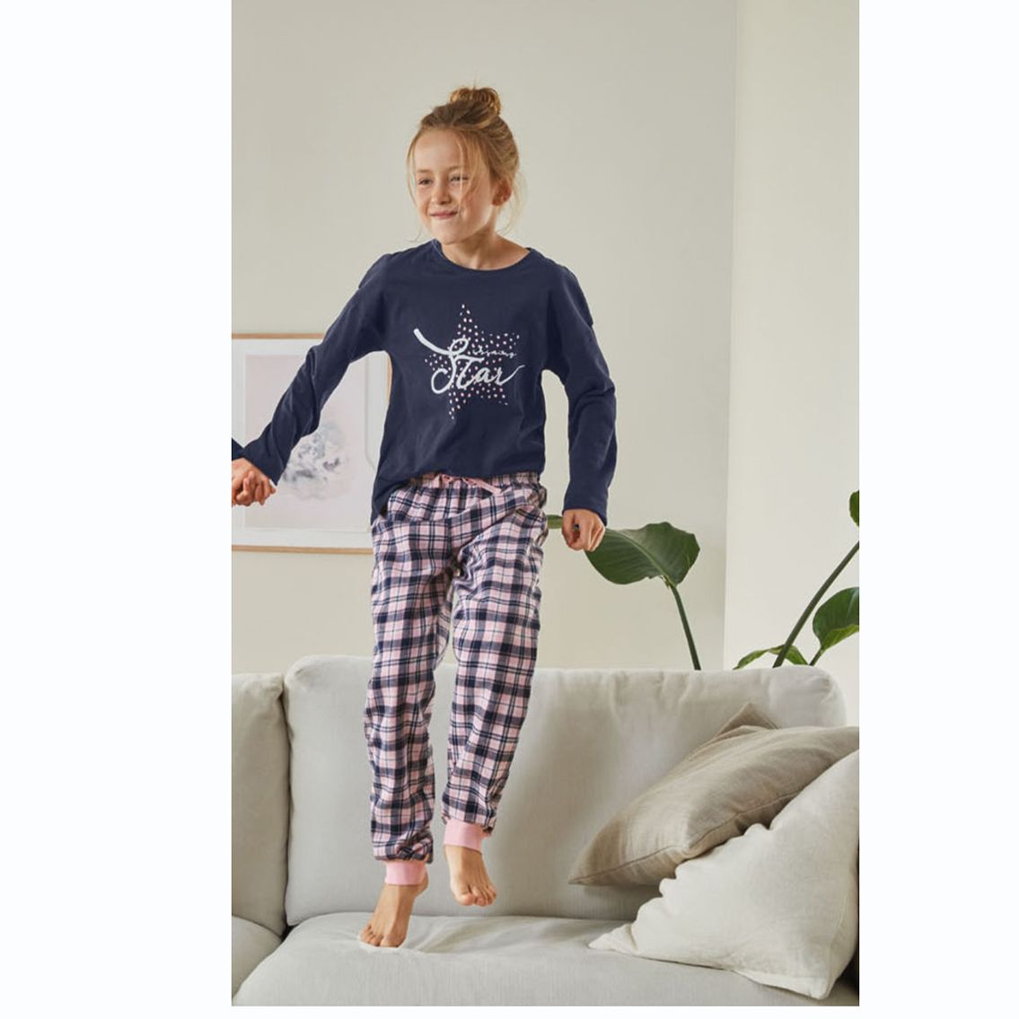 ست تی شرت و شلوار دخترانه پیپرتس مدل 13729686 - - 7