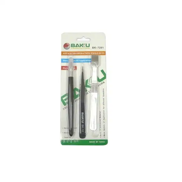 مجموعه 3 عددی ابزار باکو مدل bk7281