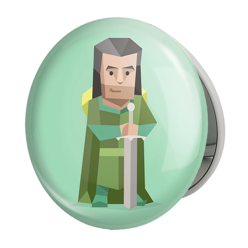 آینه جیبی خندالو طرح تایپ شخصیتی پیش قدم ENFJ مدل تاشو کد 7701 