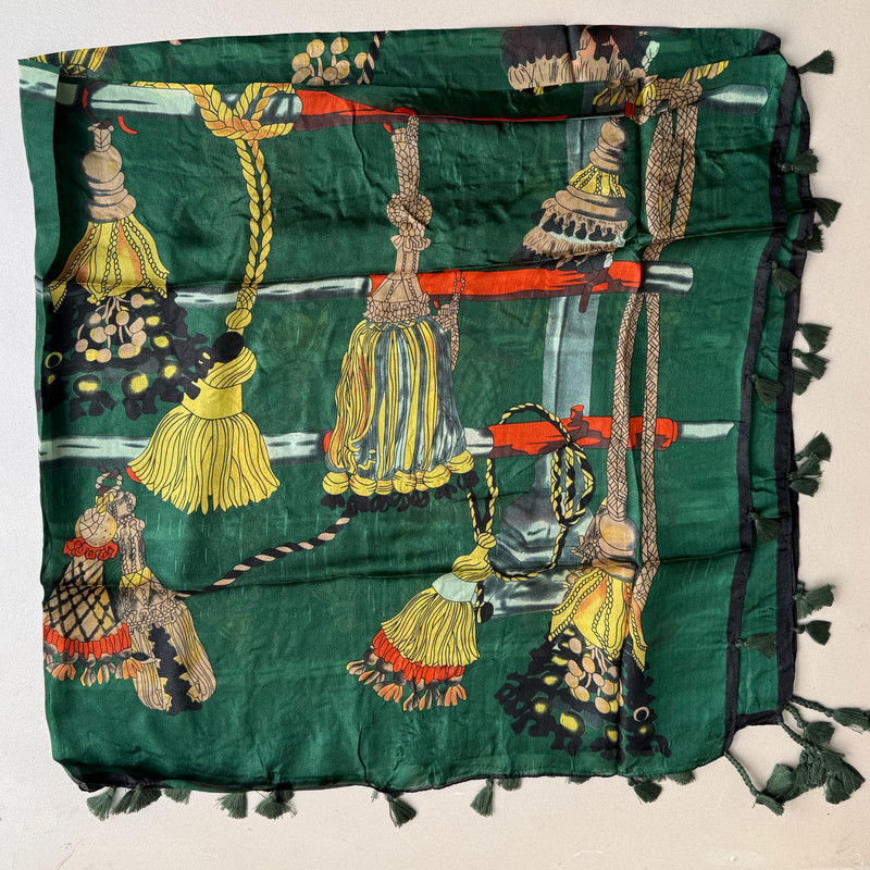 روسری زنانه مدل حریر ابرشیم  کد 2