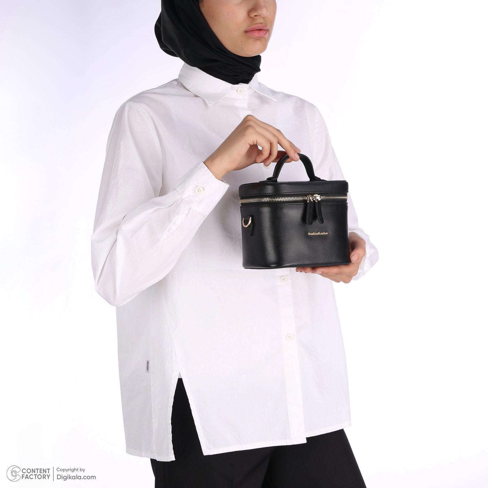 کیف رودوشی زنانه چرم مشهد مدل S0161-001 -  - 7