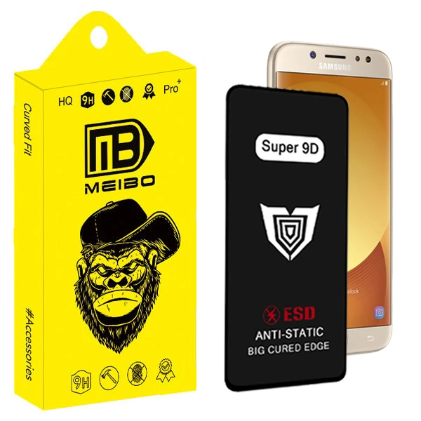 محافظ صفحه نمایش میبو مدل Super 9D Guard مناسب برای گوشی موبایل سامسونگ Galaxy j7 pro