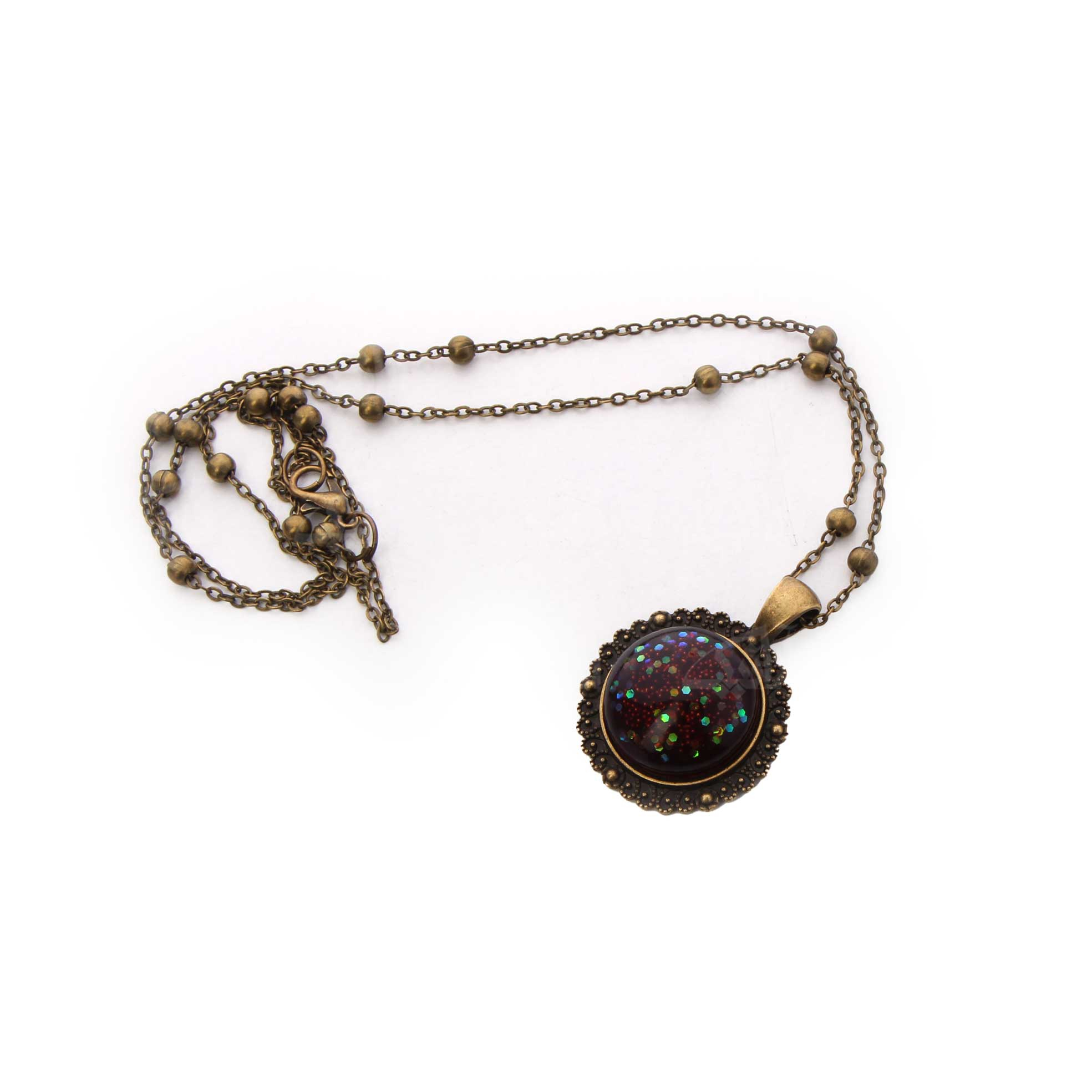 گردنبند رزینی زنانه آرانیک مدل اکلیلی کد 1524800014