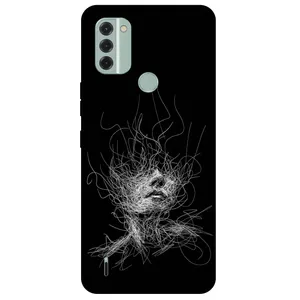 Megafone Face Sketch 7423 Cover For Nokia C31