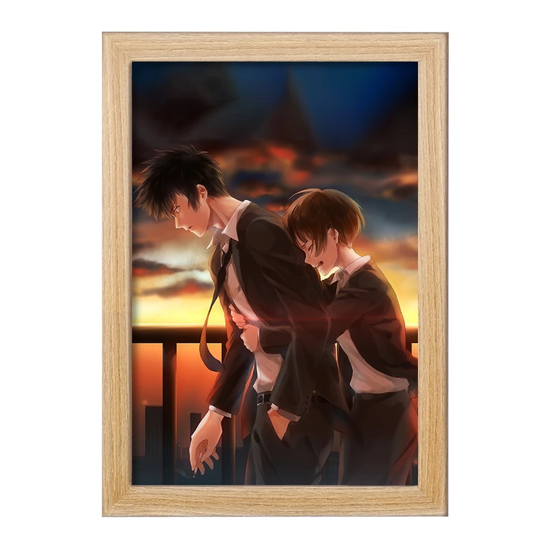 تابلو خندالو مدل آکانه و کوگامی انیمه روان گذر کد 33739