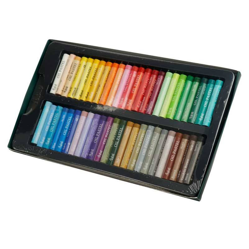 مداد شمعی 48 رنگ آریا مدل Artist کد 2604