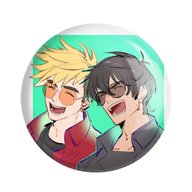 پیکسل خندالو مدل نیکولاس و وش انیمه تریگان Trigun کد 36245