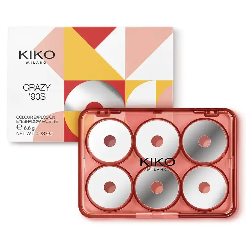 پالت سایه چشم کیکو میلانو مدل Crazy 90s شماره 01