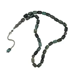 تسبیح نقره گالری ظهیرالدینی مدل فیروزه FIR-33-03