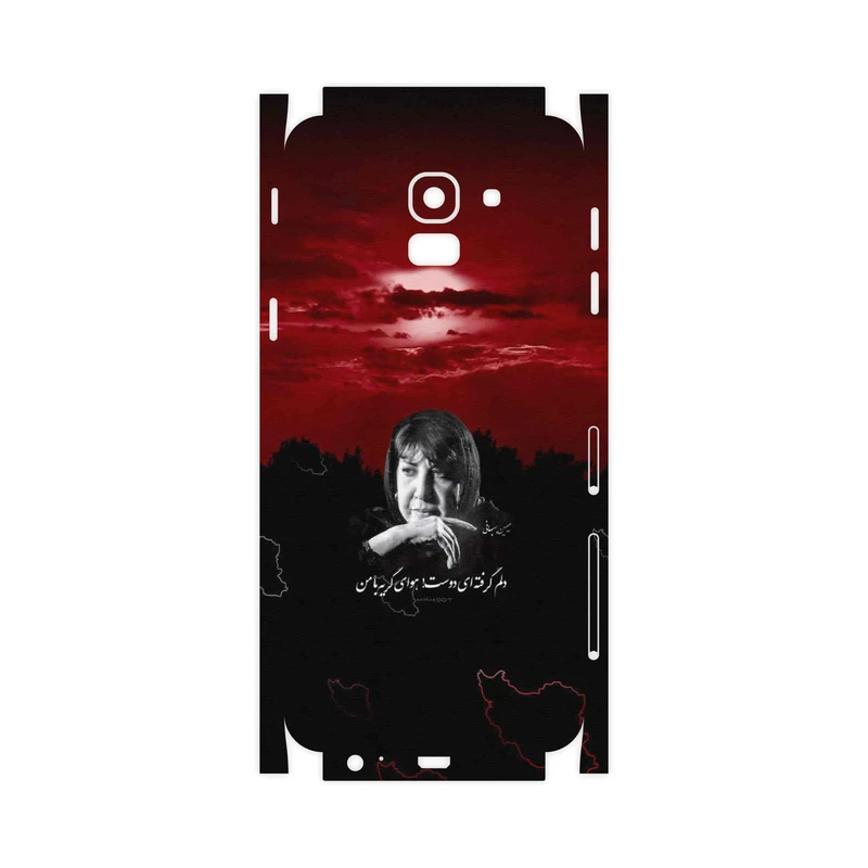 برچسب پوششی ماهوت مدل Simin Behbehani-FullSkin مناسب برای گوشی موبایل سامسونگ Galaxy J6