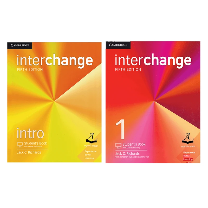کتاب Interchange اثر Jack C. Richards انتشارات آرماندیس دو جلدی