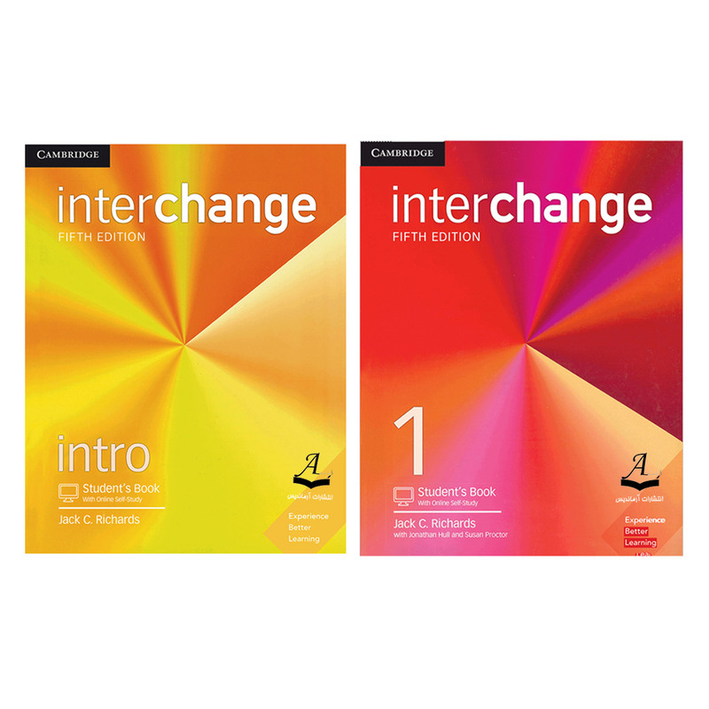کتاب Interchange اثر Jack C. Richards انتشارات آرماندیس دو جلدی
