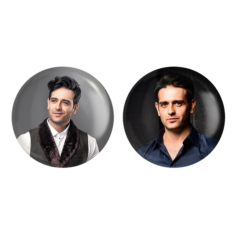 مگنت خندالو طرح امیرحسین آرمان کد 1042110426 مجموعه 2 عددی