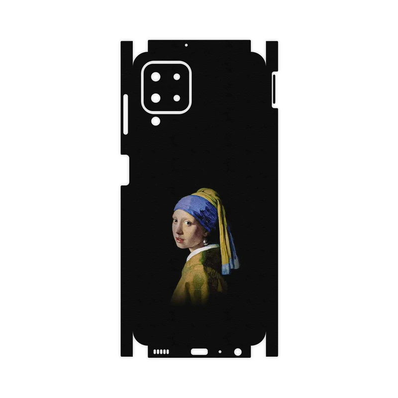 برچسب پوششی ماهوت مدل Girl with a Pearl Earring of Vermeer-FullSkin مناسب برای گوشی موبایل سامسونگ Galaxy A22 4G