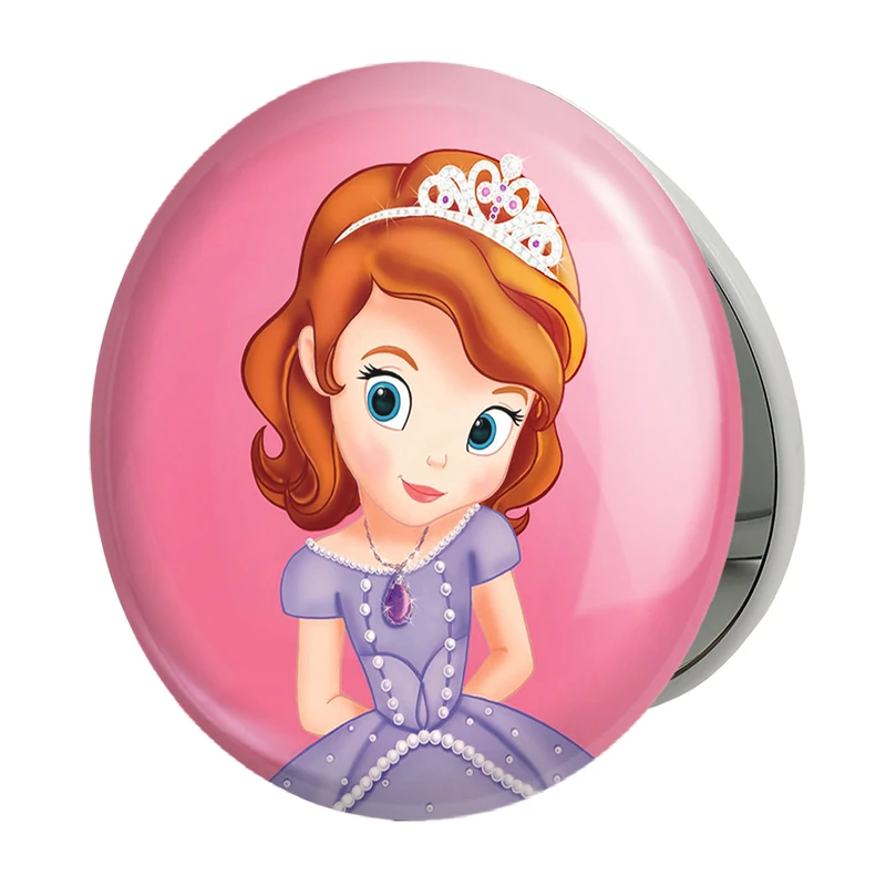 آینه جیبی خندالو طرح سوفیا مدل تاشو کد 12556 