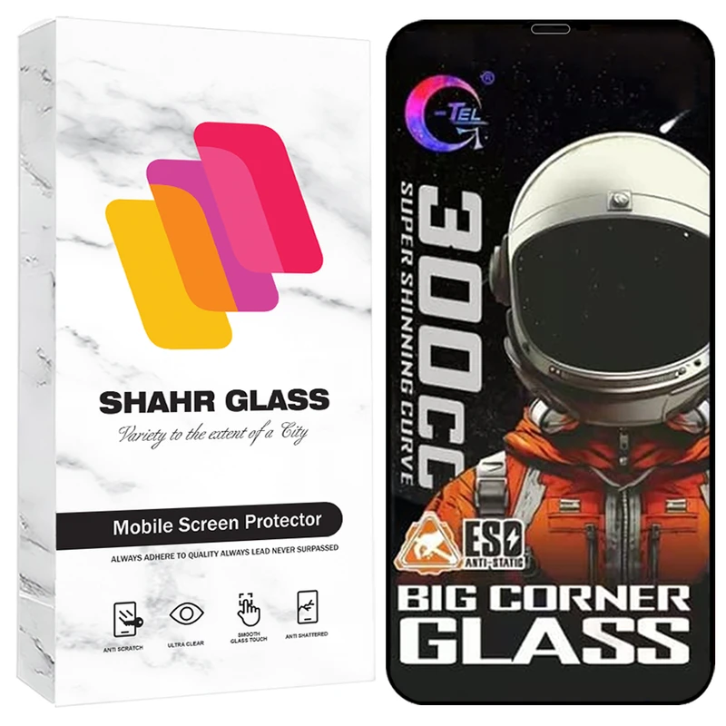 محافظ صفحه نمایش شهر گلس مدل BIGCS مناسب برای گوشی موبایل اپل iPhone X / XS / 11 Pro