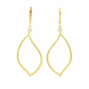 گوشواره طلا 18 عیار زرلوکس کد on-80