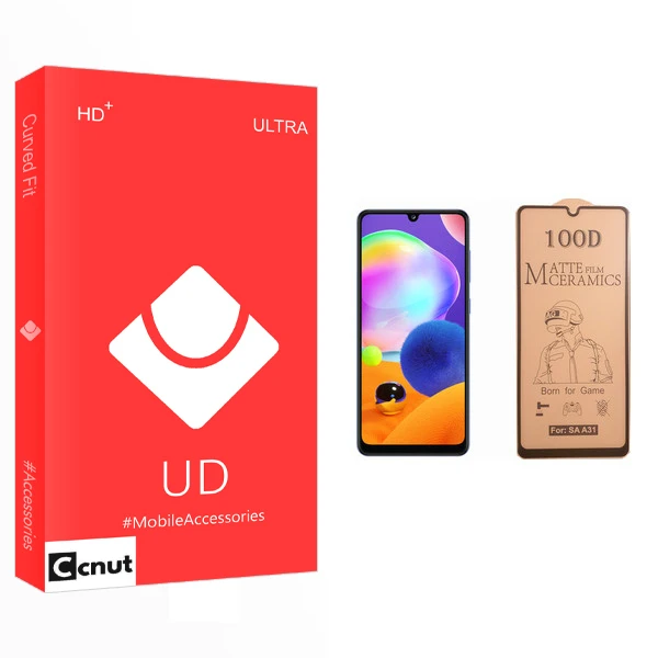 محافظ صفحه نمایش سرامیکی کوکونات مدل UD مناسب برای گوشی موبایل سامسونگ Galaxy A31