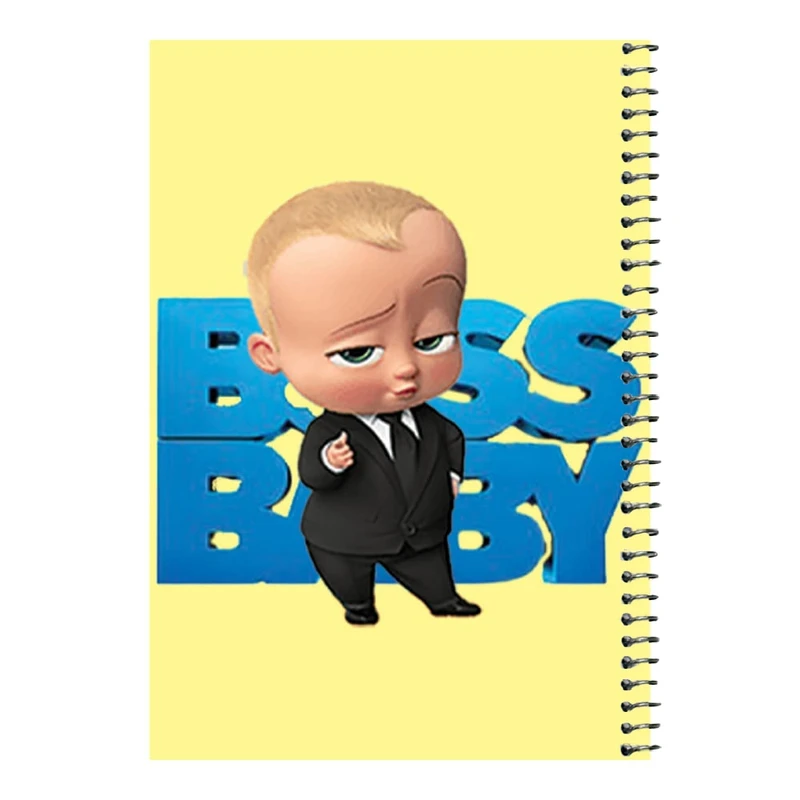 دفتر مشق 80 برگ اس جی مدل بچه رئیس کد ۱    