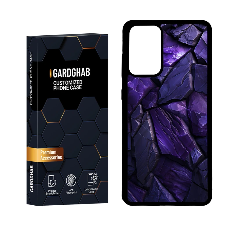 کاور گارد قاب مدل پشت گلس ساده مناسب برای گوشی موبایل سامسونگ Galaxy A72