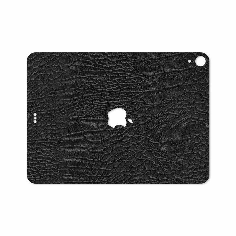 برچسب پوششی ماهوت مدل Black-Crocodile-Leather مناسب برای تبلت اپل iPad Pro 11 2018 A1980