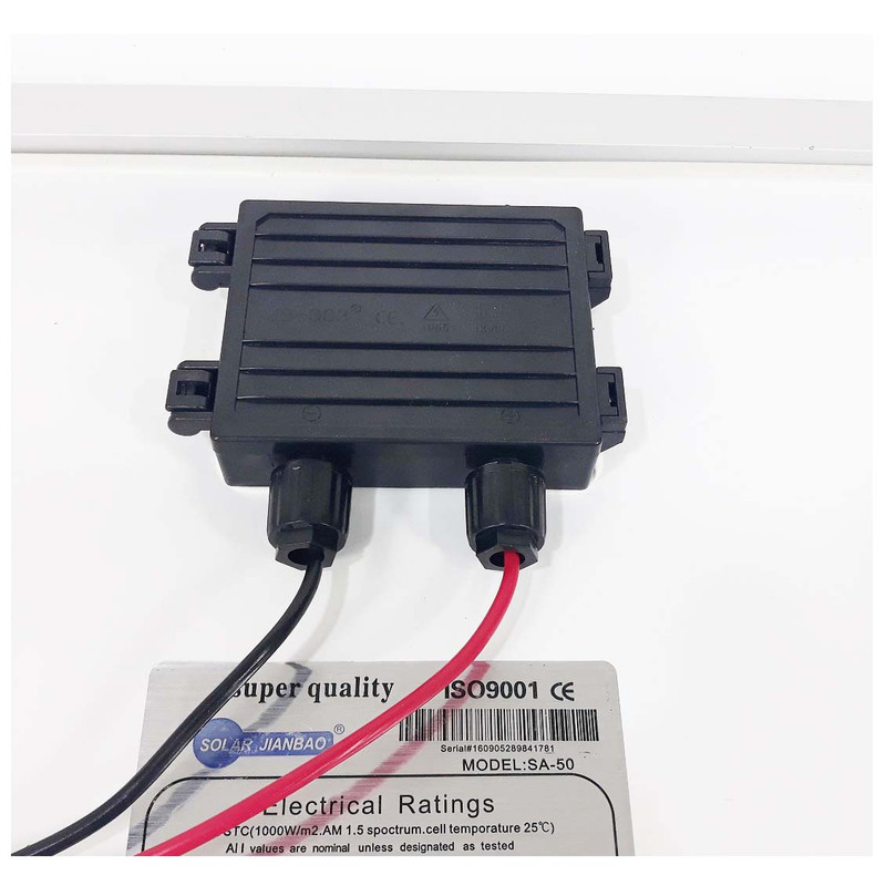 پنل خورشیدی سولار جیانبائو مدل SA-50 ظرفیت 50 وات