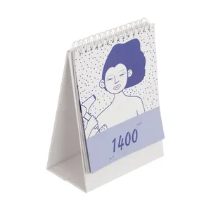 تقویم رومیزی سال 1400 طرح تصویرگری فانتزی