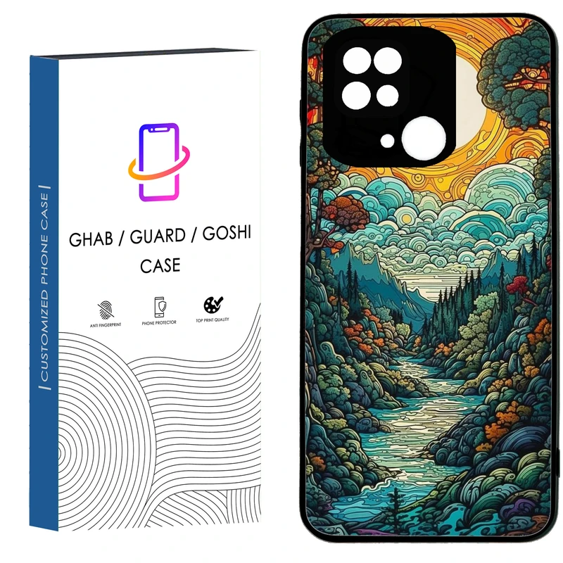 کاور قاب گارد گوشی طرح فانتزی کد 72 - TPU مناسب برای گوشی موبایل شیائومی Poco C40