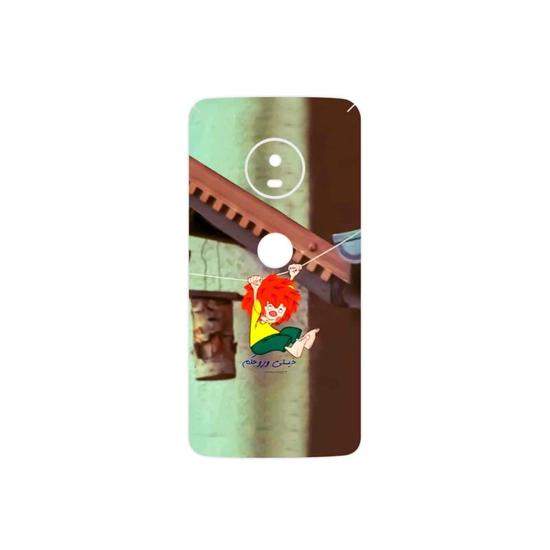 برچسب پوششی ماهوت مدل Meister Eder und sein Pumuckl مناسب برای گوشی موبایل موتورولا Moto G5 Plus