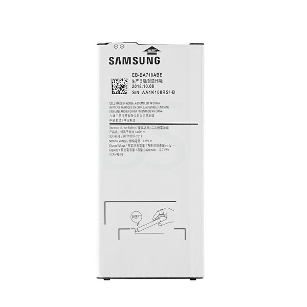  باتری موبایل مدل EB-BA710ABEE ظرفیت 3300 میلی آمپر ساعت مناسب برای گوشی موبایل سامسونگ Galaxy A7 2016/A710