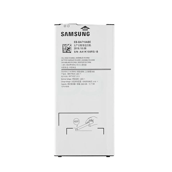 باتری موبایل مدل EB-BA710ABEE ظرفیت 3300 میلی آمپر ساعت مناسب برای گوشی موبایل سامسونگ Galaxy A7 2016/A710