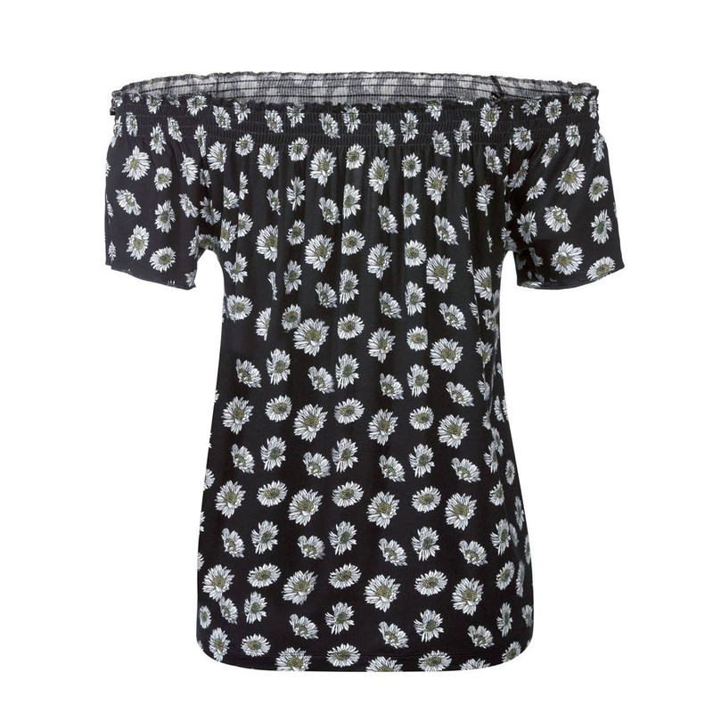 بلوز آستین کوتاه زنانه اسمارا مدل 358038