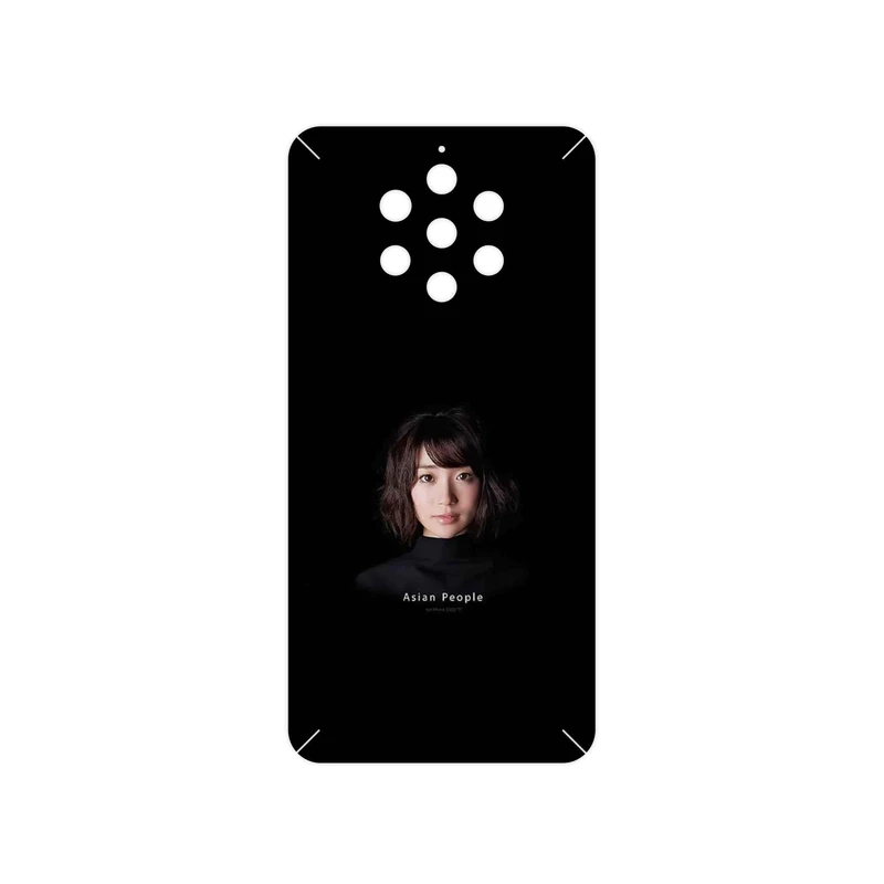 برچسب پوششی ماهوت مدل Portrait of an Asian Woman مناسب برای گوشی موبایل نوکیا 9 Pureview