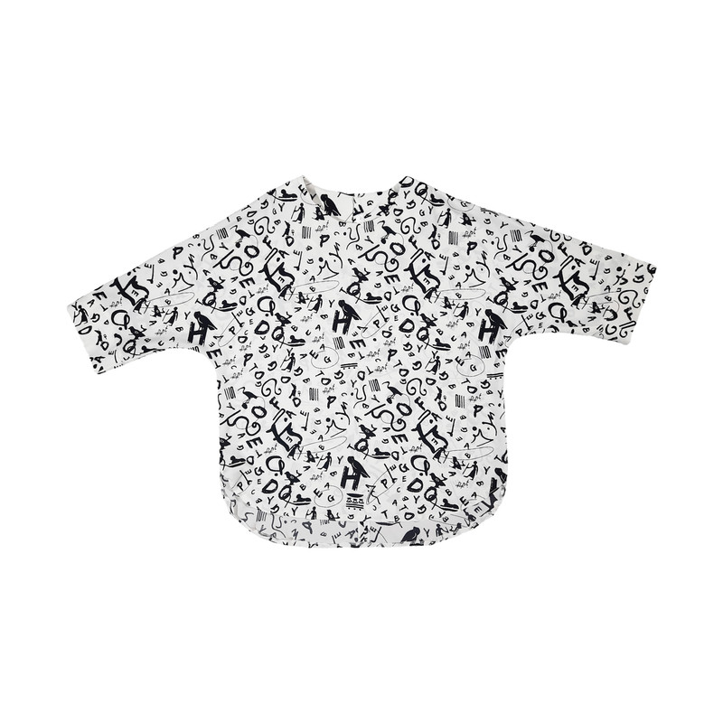 بلوز زنانه مدل یقه گرد کیمونو طرح مصری