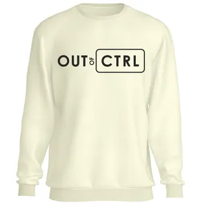 سویشرت مردانه طرح out of ctrl مدل T001W
