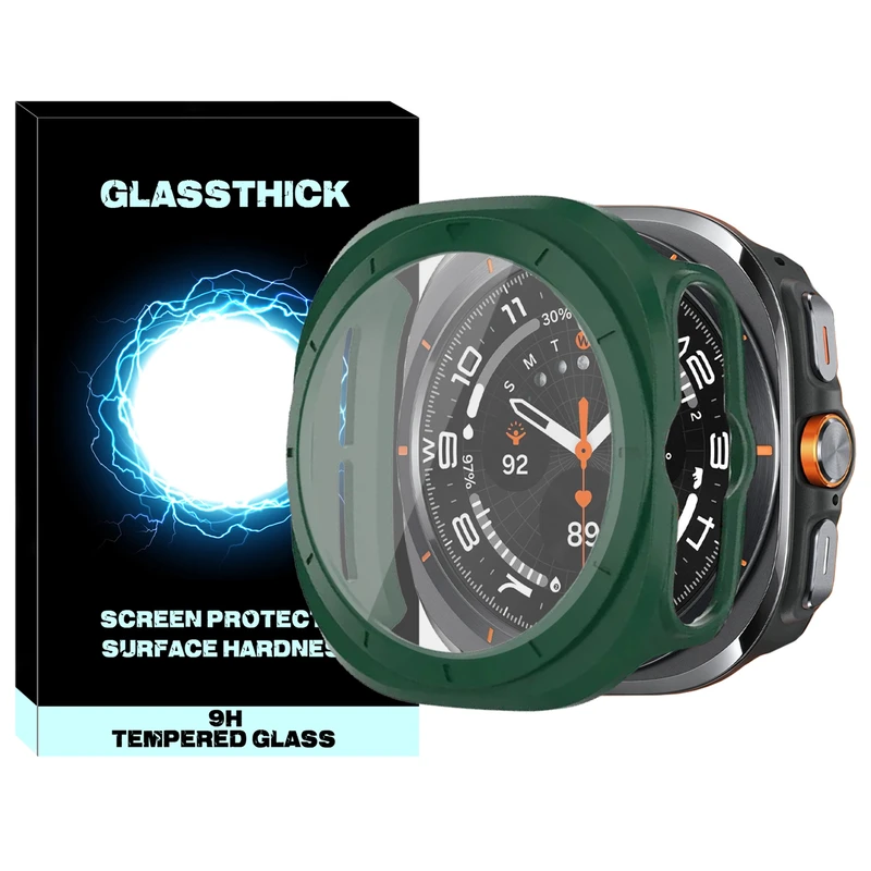 کاور گلستیک مدل Ultra Protection GL مناسب برای ساعت هوشمند سامسونگ Galaxy Watch 7 Ultra 47mm