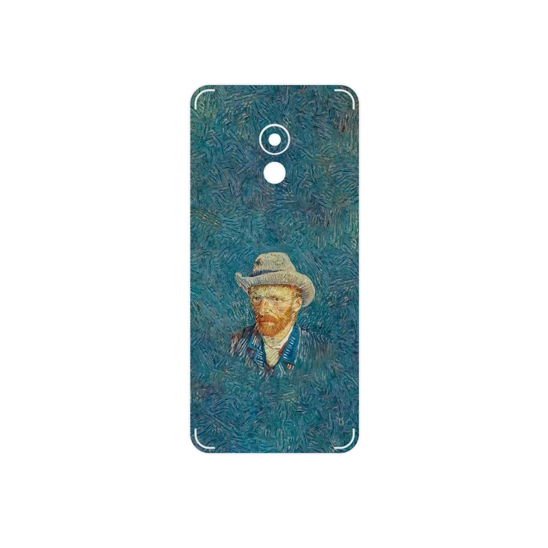 برچسب پوششی ماهوت مدل Self portrait with a gray felt hat مناسب برای گوشی موبایل میزو Pro 6