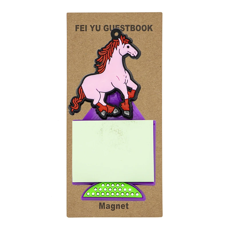 مگنت مدل یادداشت دار طرح اسب فانتزی کد 1353