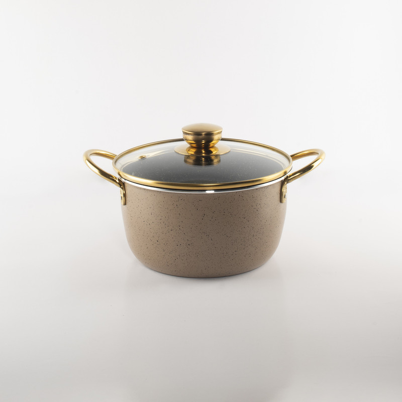 سرویس پخت و پز 10 پارچه اینجی مدل گرانیتی ECONOMY